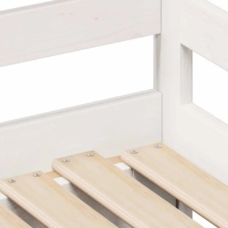 2-in-1 slaapbank met onderschuifbed van massief grenenhout - Bedden & bedframes