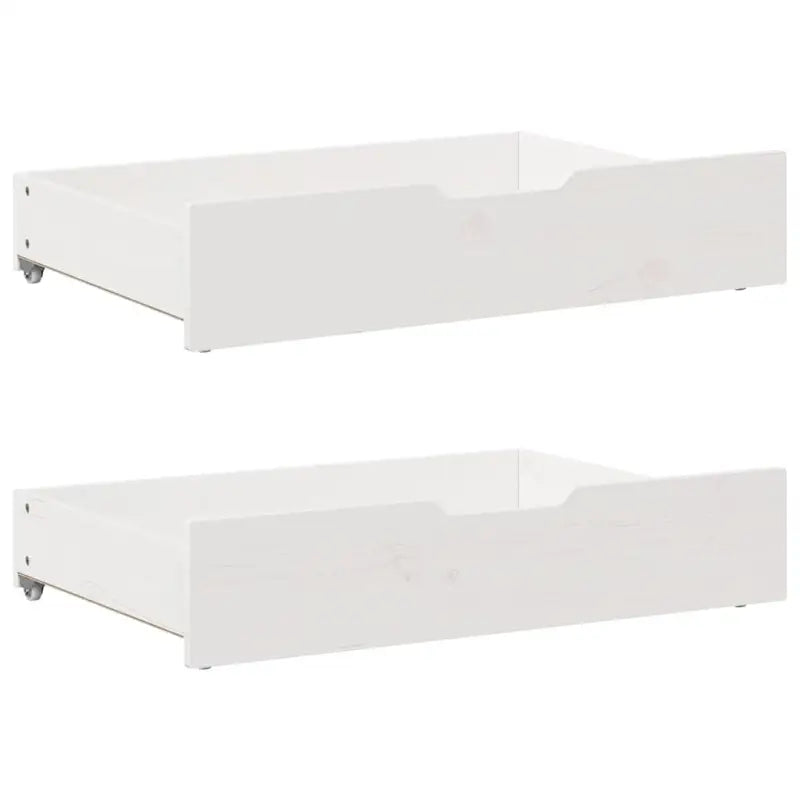2-in-1 Slaapbank met onderschuifbed van massief grenenhout - Bedden & bedframes