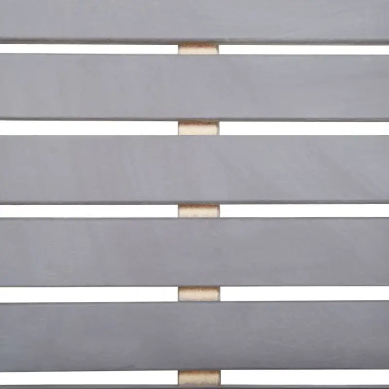 5-delige tuinmeubelset met massief acaciahout inclusief levering bevat - Grijs - Tuinsets