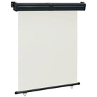 Aluminium rol parasol met UV- en scheurbestendig polyester scherm - Crème / 145 x 250 cm / 1 - Parasols en zonneschermen