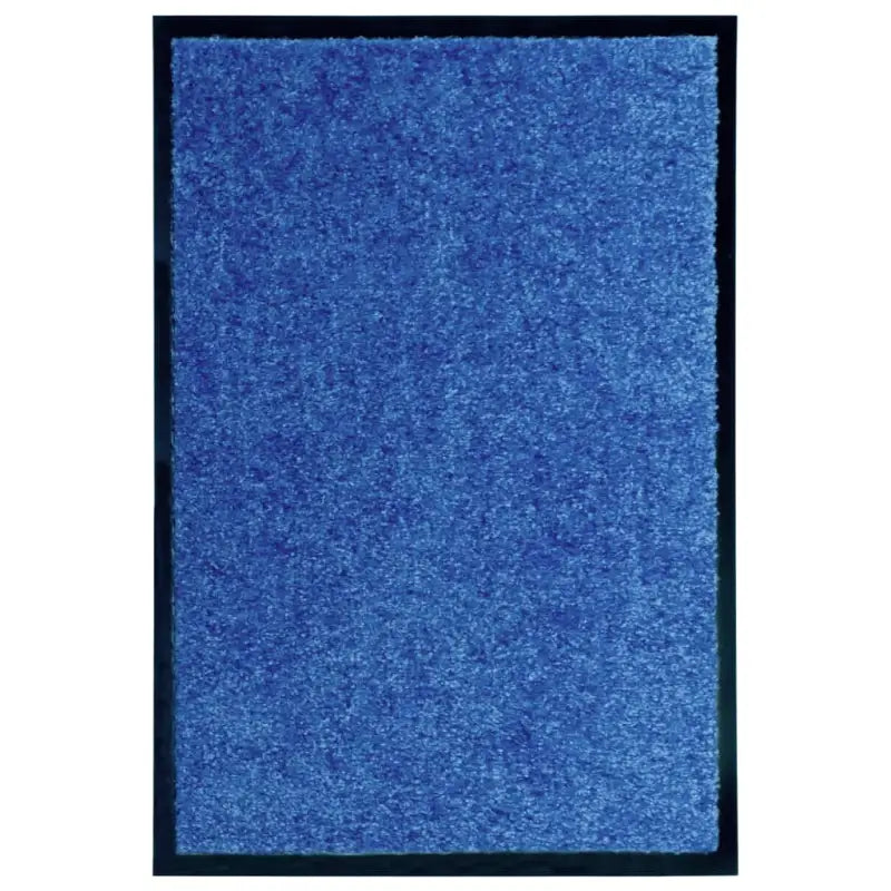 Anti-slip pvc deurmat voor binnen en buiten met absorberende werking - Blauw / 40 x 60 cm / 1 - Deurmatten