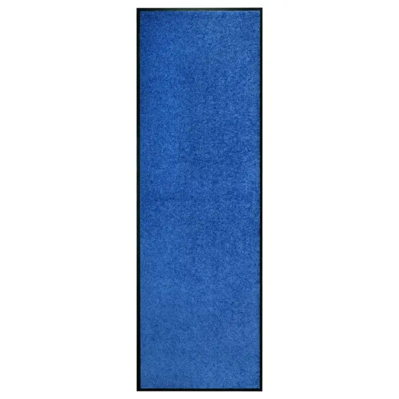Anti-slip pvc deurmat voor binnen en buiten met absorberende werking - Blauw / 60 x 180 cm / 1 - Deurmatten
