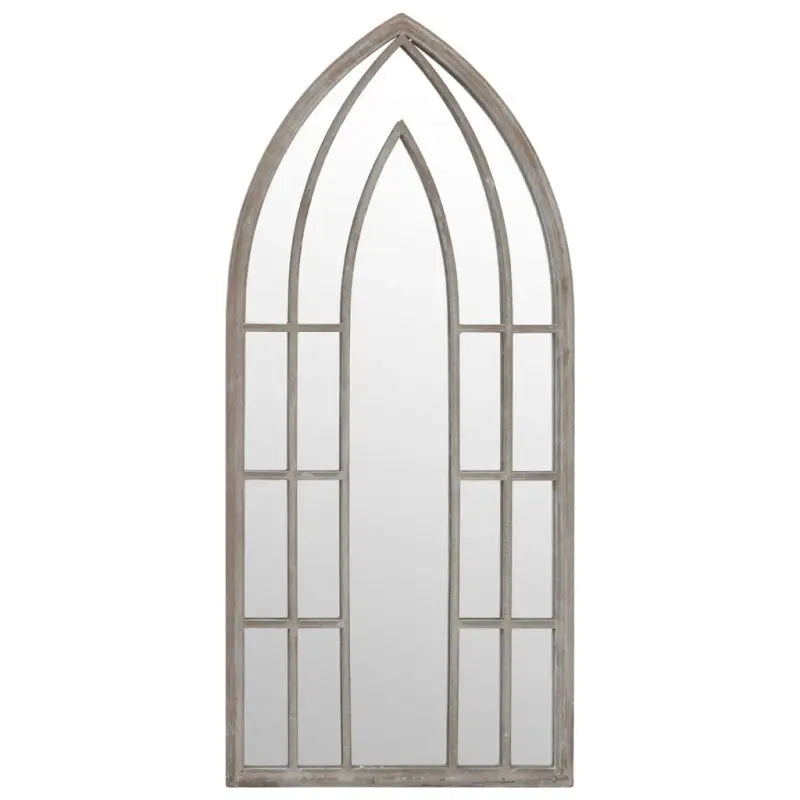 Antieke metalen spiegel voor een donkere hoek met roesteffect - Spiegels