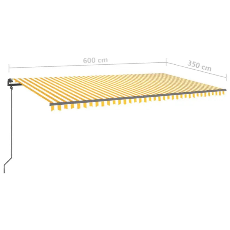 Automatische uitschuifbare luifel met gepoedercoat aluminium frame - Zonwering