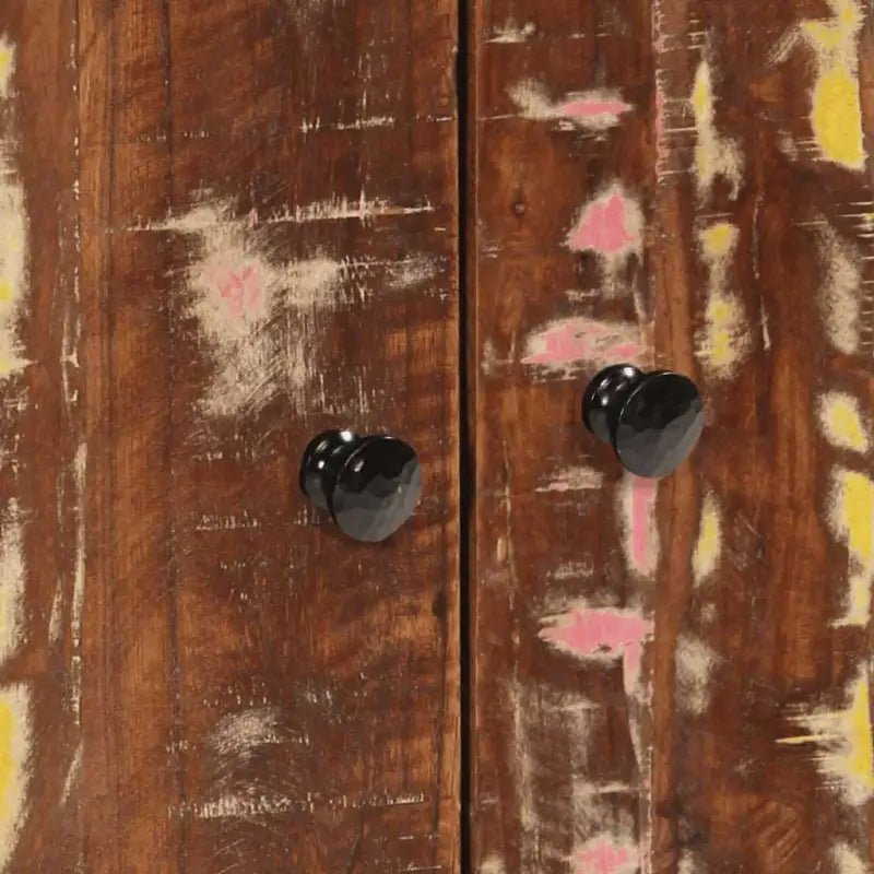 Badkamermeubelset met massief gerecycled hout voor opbergruimte - Badkamermeubelsets