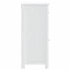 Badkamermeubelset met massief grenenhout en metalen rails - Badkamermeubelsets