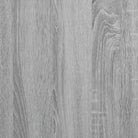 Badkamermeubelset van bewerkt hout in Grijs Sonoma Eiken stijl - Badkamermeubelsets