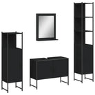 Badkamermeubelsets met bewerkt hout en stevige constructie - Badkamermeubelsets