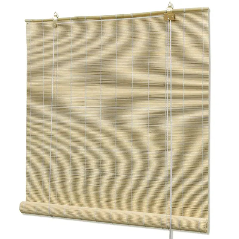 Bamboe rolgordijn voor jonge kinderen met privacy en lichtinlaat - Beige / 150 x 220 cm - Jaloezieën & rolgordijnen