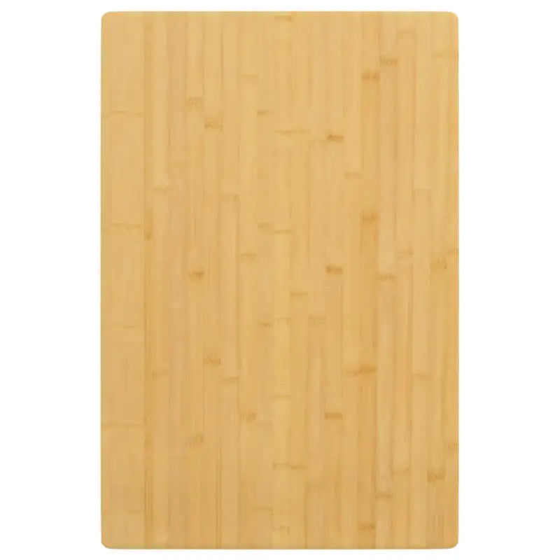 Bamboe tafelblad met gelakte afwerking voor thuis en horeca - 60 x 100 x 2.5 cm / 1 - Tafelbladen