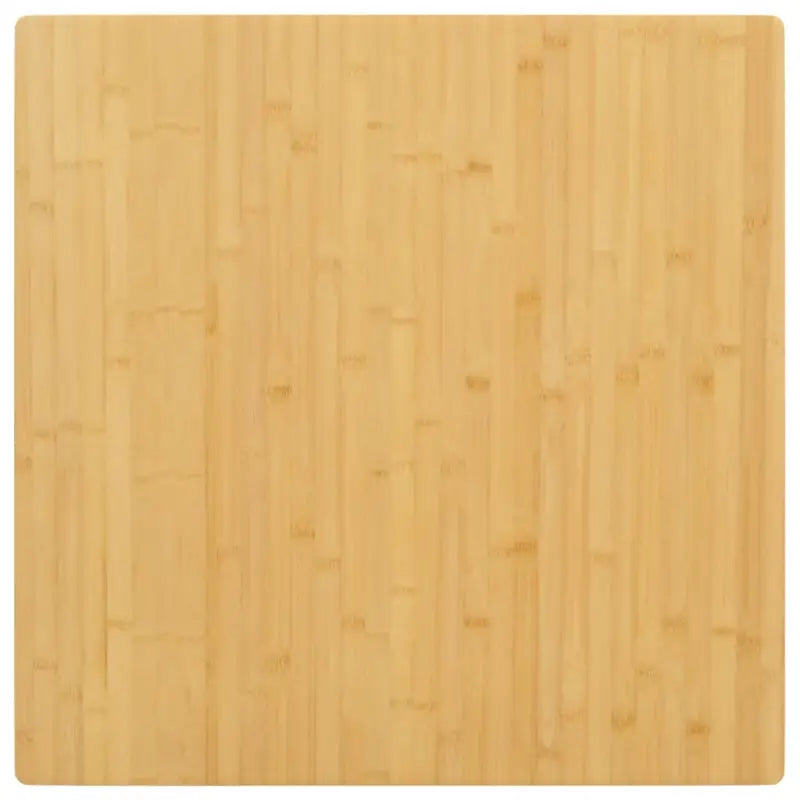 Bamboe tafelblad met gelakte afwerking voor thuis en horeca - 70 x 70 x 1.5 cm / 1 - Tafelbladen