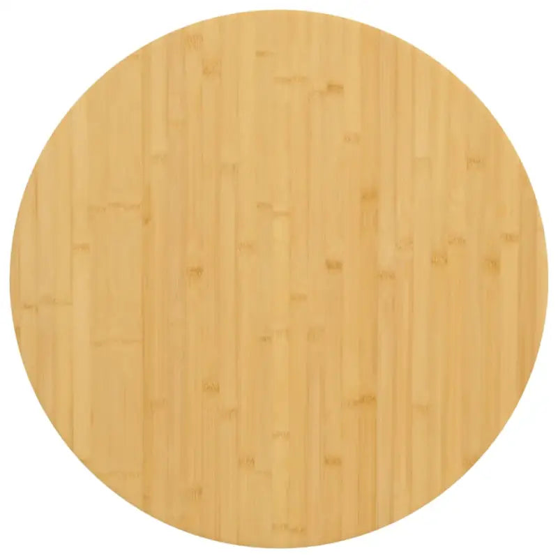 Bamboe tafelblad met gelakte afwerking voor thuis en horeca - Ø 70 x 2.5 cm / 1 - Tafelbladen