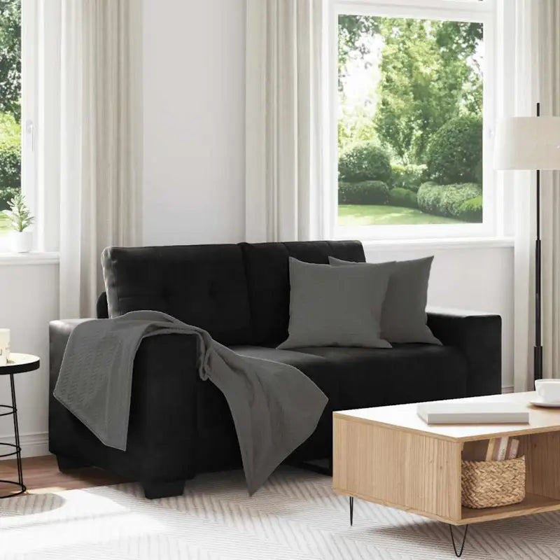 Banken voor een comfortabele zitervaring met stijl en rust - Zwart / 120 cm - Banken