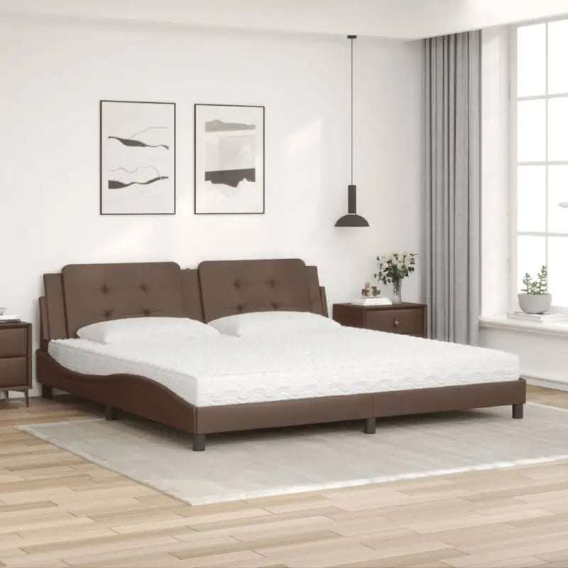 Bed met multiplex lattenbodem en 22d pu-schuim voor optimaal comfort - Bedden & bedframes