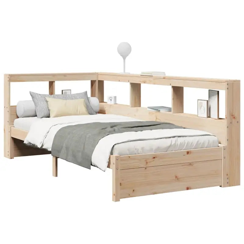 Bedden en bedframes met massief grenenhout en optimale totale afmetingen - Bedden & bedframes