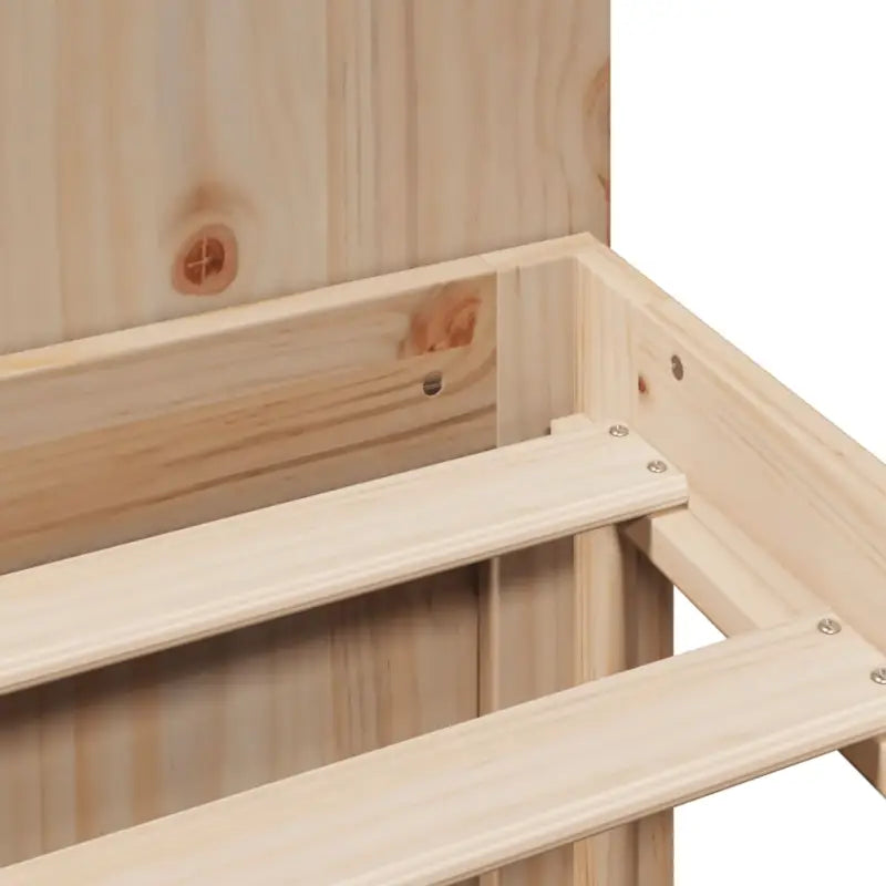 Bedden met massief grenenhout en optimale totale afmetingen - Bedden & bedframes