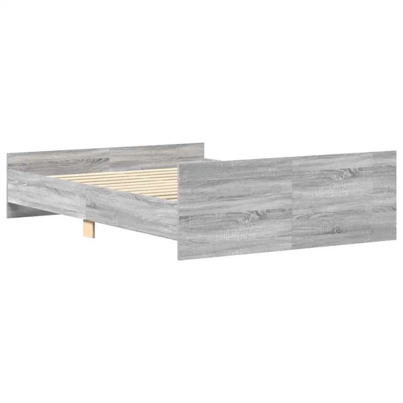 Bedframe in Grijs Sonoma voor een stevige en stabiele nachtrust - Bedden & bedframes