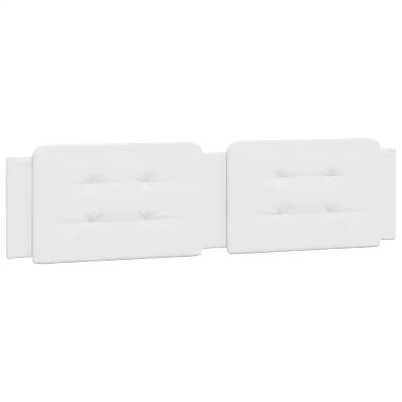 Bedframe met LED-verlichting en multiplex lattenbodem in wit materiaal - Bedden & bedframes