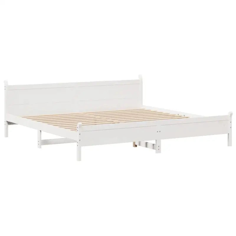 Bedframe van massief grenenhout met extra opbergruimte voor je slaapkamer - Bedden & bedframes