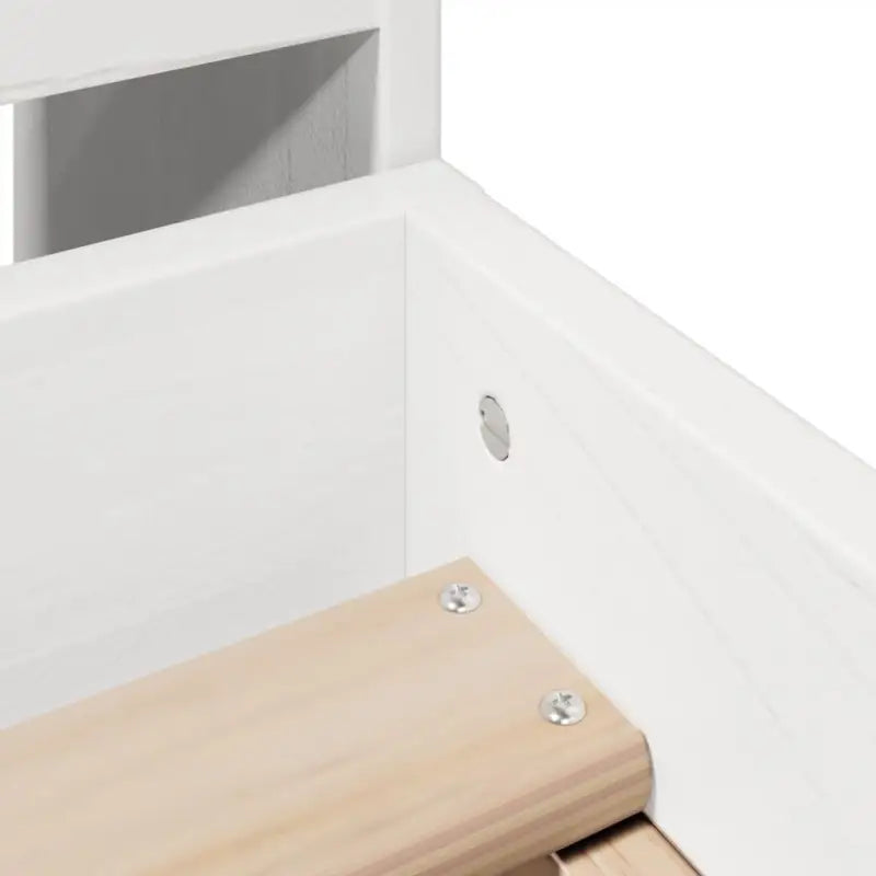 Bedframe van massief grenenhout met extra opbergruimte - Bedden & bedframes