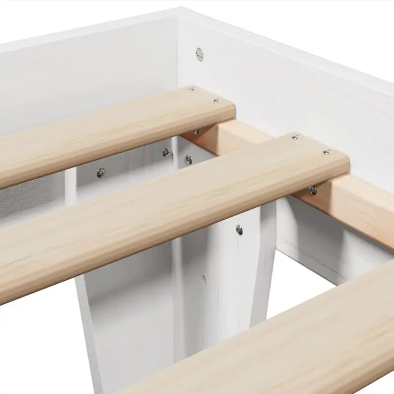 Bedframe van massief grenenhout met extra opbergruimte voor elke slaapkamer - Bedden & bedframes