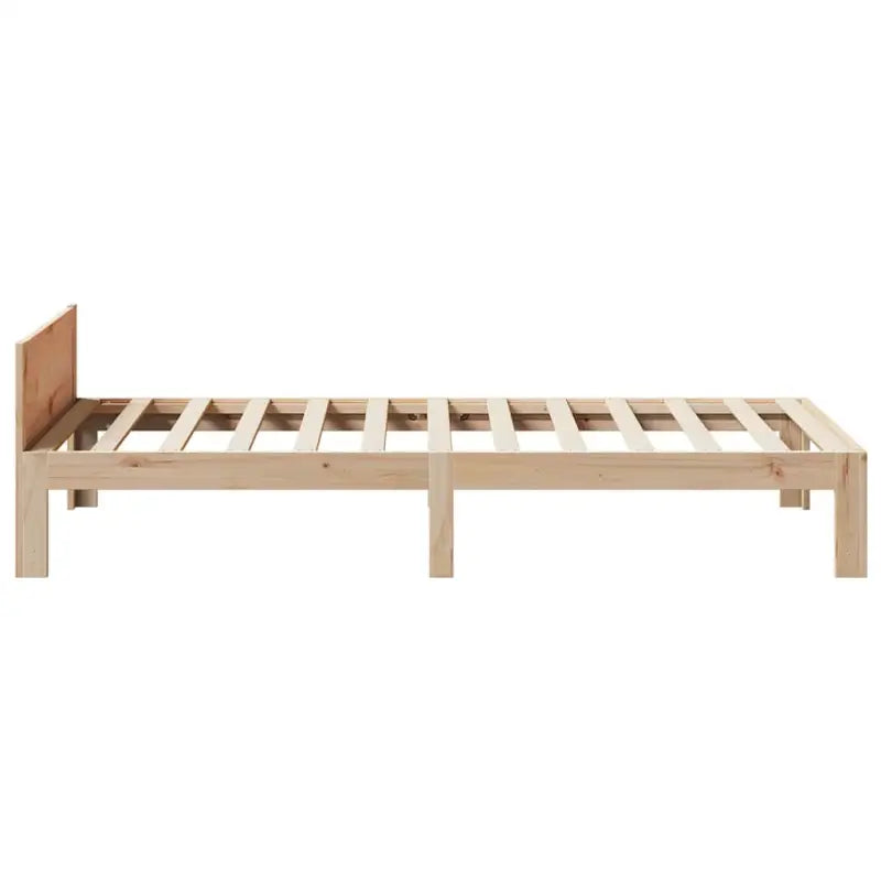 Bedframe van massief grenenhout met voorgeboorde gaten for een stabiele slaapplek - Bedden & bedframes