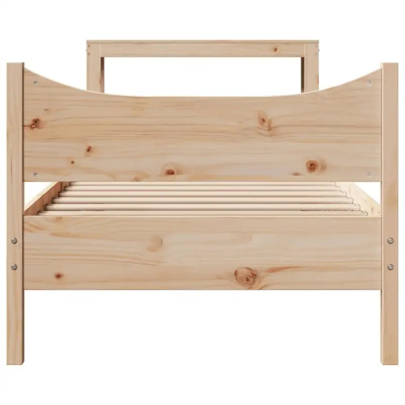 Bedframe van massief grenenhout voor een stabiele en duurzame slaapplaats - Bedden & bedframes