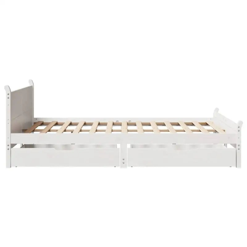 Bedframe van massief grenenhout voor een stabiele en duurzame slaapplaats - Bedden & bedframes