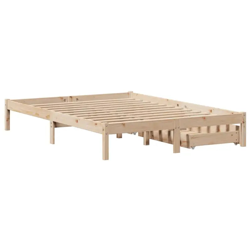 Bedframe van massief grenenhout voor een stabiele en duurzame slaap - Bedden & bedframes