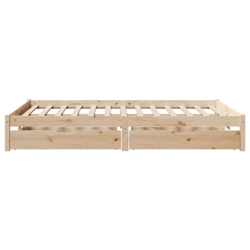 Bedframe van massief grenenhout voor een stabiele en duurzame slaap - Bedden & bedframes