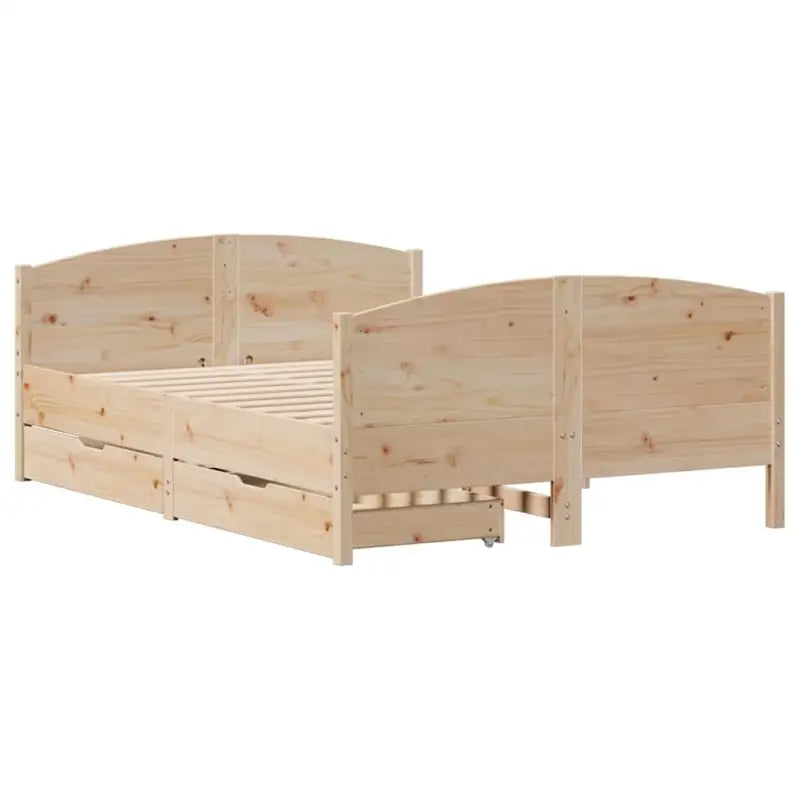 Bedframe van massief grenenhout voor een stabiele nachtrust - Bedden & bedframes