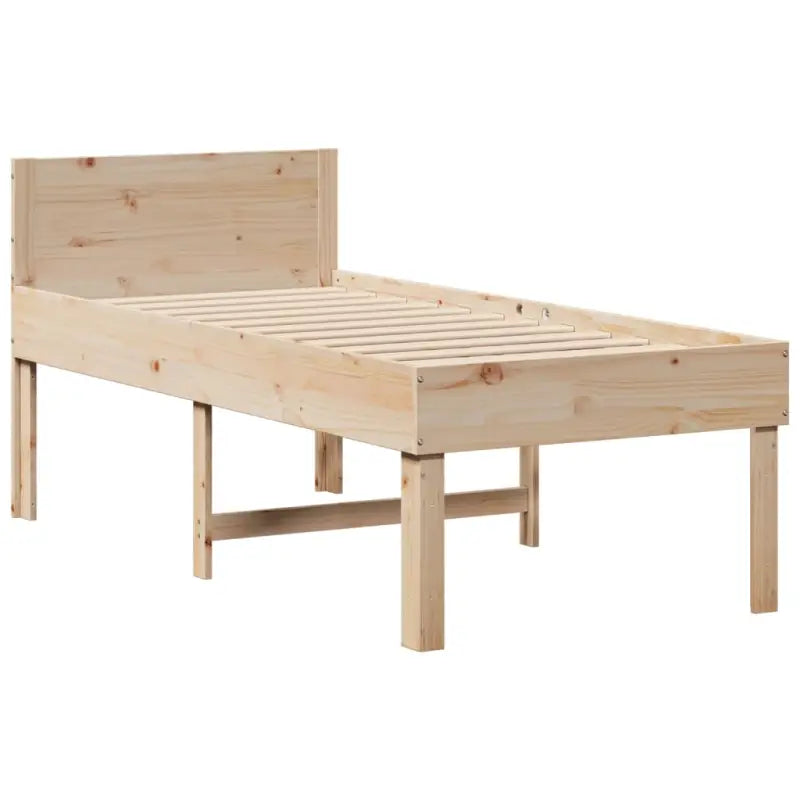 Bedframe van massief grenenhout voor een stabiele slaapervaring - Bedden & bedframes