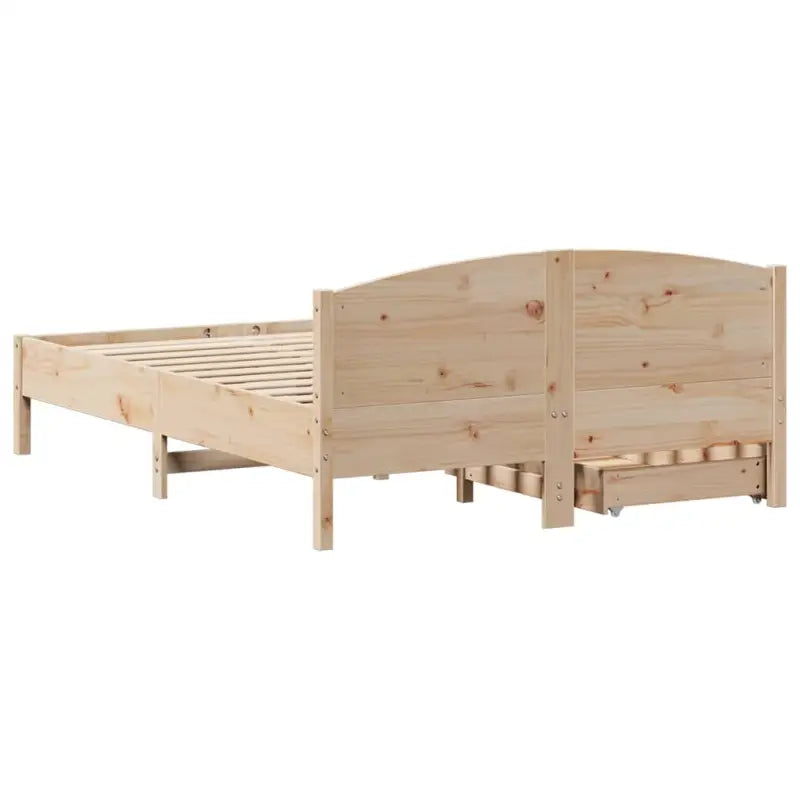 Bedframe van massief grenenhout voor een stabiele slaapkamer basis - Bedden & bedframes