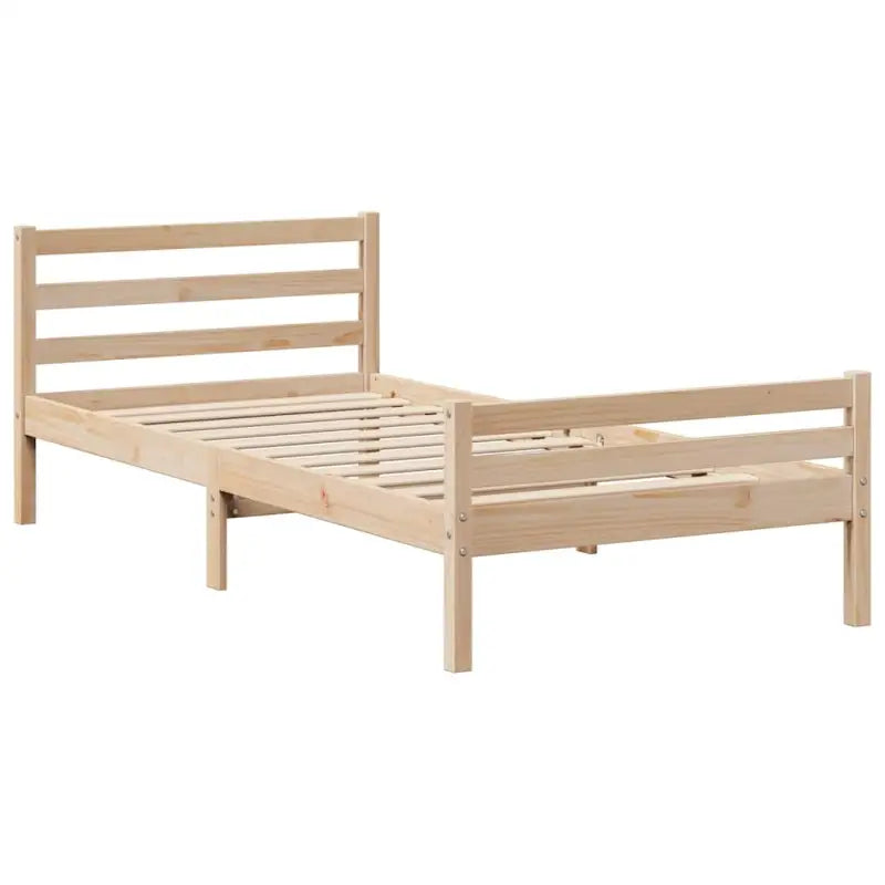 Bedframe van massief grenenhout voor een stabiele slaapplek - Bedden & bedframes
