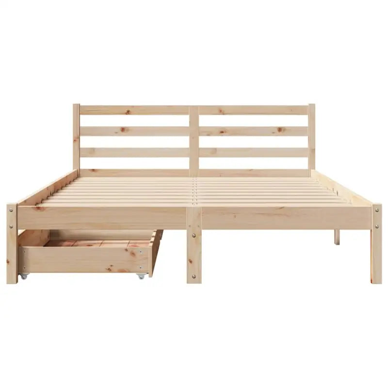 Bedframe van massief grenenhout voor een stevige en duurzame slaapkamer - Bedden & bedframes