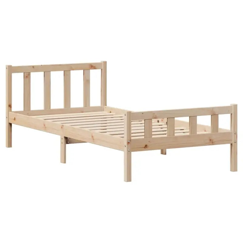 Bedframe van massief grenenhout voor een stevige en duurzame slaapplek - Bedden & bedframes