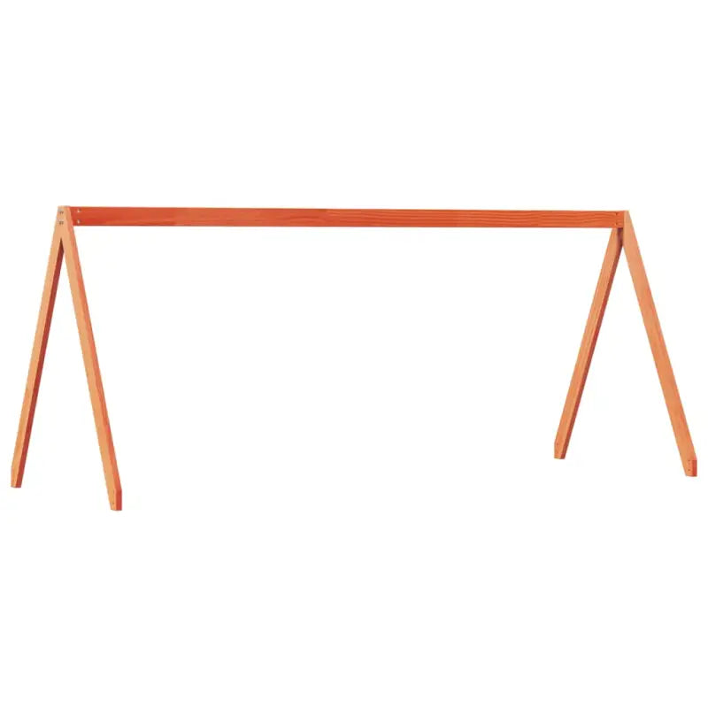 Bedhuisje voor kinderen van massief grenenhout met open zijdeur - Accessoires voor bedden