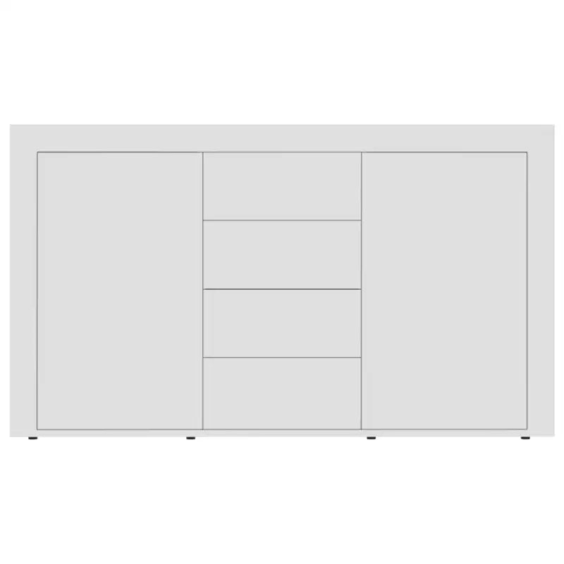 Bewerk hout dressoir met praktische opbergruimte voor woonkamer of keuken - Dressoirs & buffetkasten