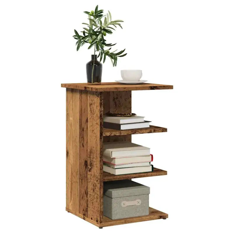 Bewerk hout zijkast voor woonkamer praktische opbergruimte - Oud hout / 1 - Dressoirs & buffetkasten