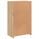 Bijzetkast met RGB LED-verlichting van bewerkt hout - Opbergkasten & lockerkasten