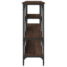 Bijzettafels met bewerkt hout en metalen frame voor een onderhoudsvrije look - Bijzettafels