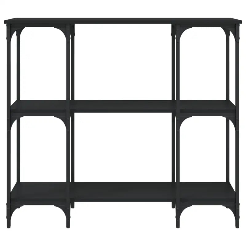 Bijzettafels met bewerkt hout en metalen frame voor elegantie - Bijzettafels