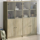 Boekenkast biedt duurzame en moderne opbergoplossing voor je interieur - Sonoma eiken / 1 / 136 cm - Dressoirs &