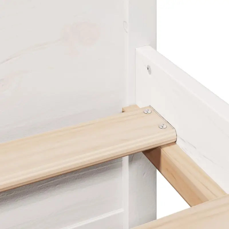 Boekenkastbed van massief grenenhout met ruime totale afmetingen - Bedden & bedframes