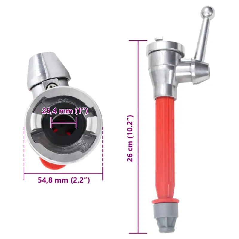 Brandblussers met 180° draaibare knop en geconcentreerde waterstraal - Brandblussers