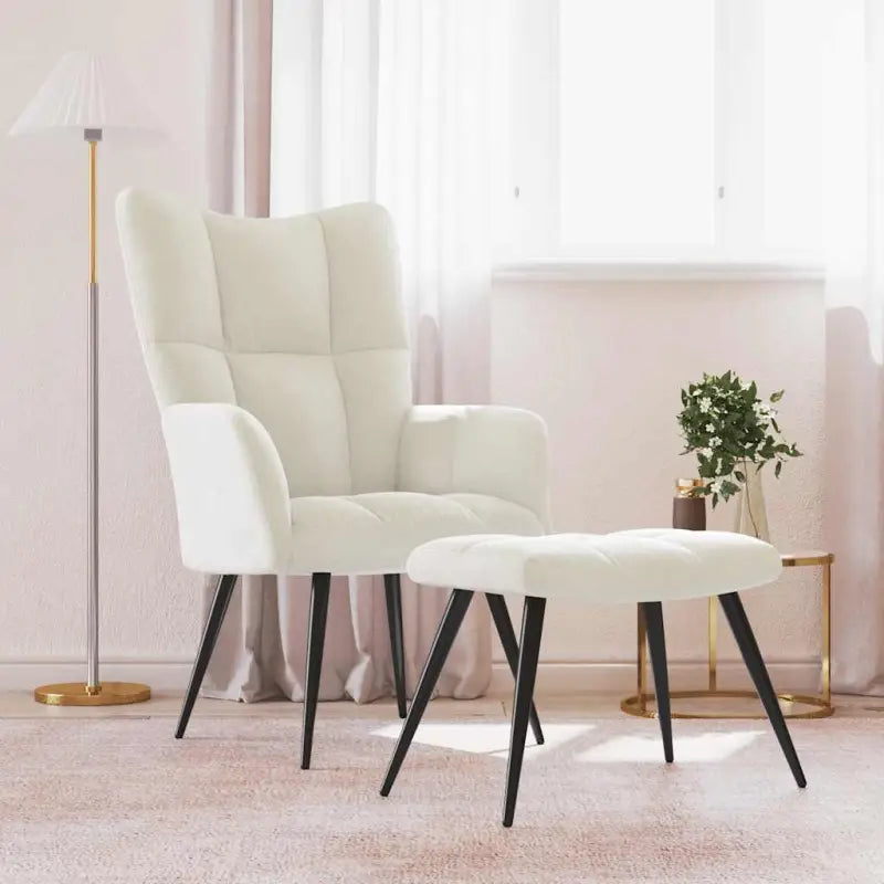 Chique en modern relaxfauteuil met blokpatroon - Fauteuils & Relaxfauteuils