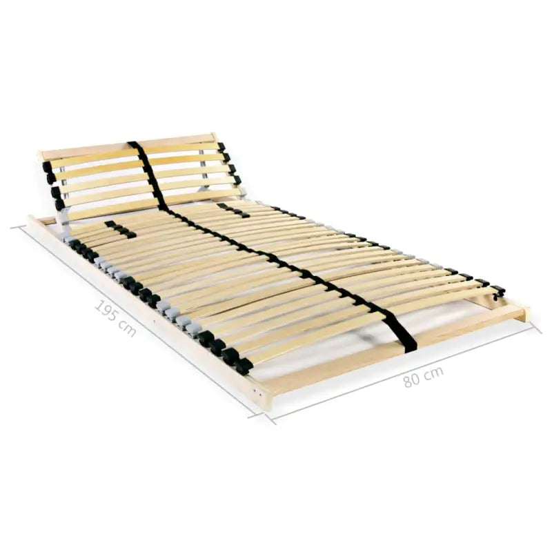 Comfortabele bedbodem met massief beukenhouten frame en sbs rubberen doppen - Bedden & bedframes