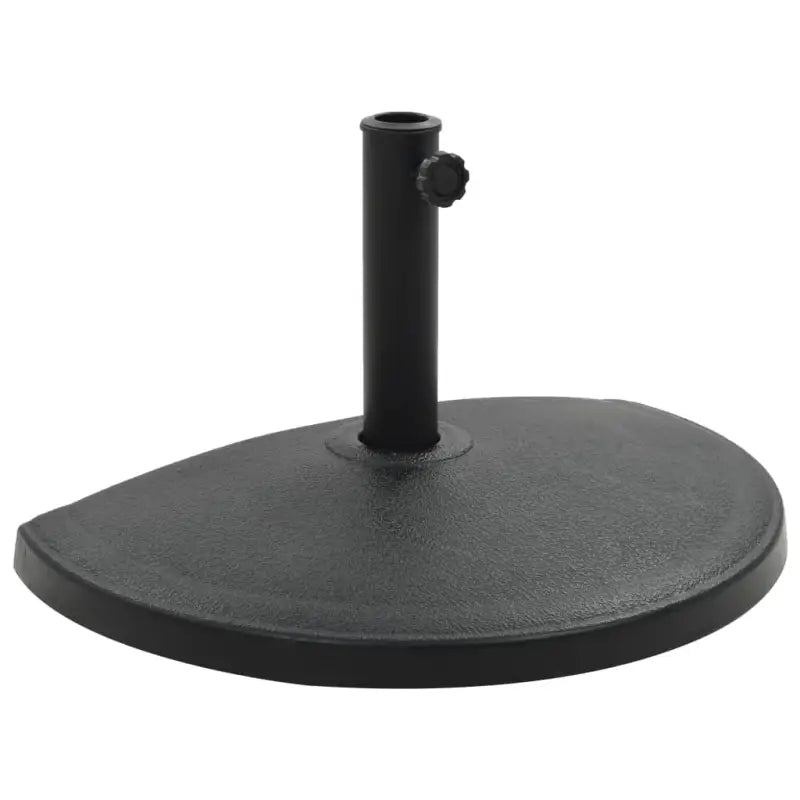Decoratieve weerbestendige parasolvoet met vergrendelingsbout - 15 kg / Half rond - Parasolvoeten