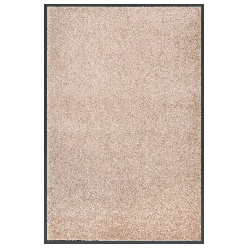 Deurmat met gedraaide heatset en velours oppervlak voor vuilcontrole - Beige / 80 x 120 cm / 1 - Deurmatten