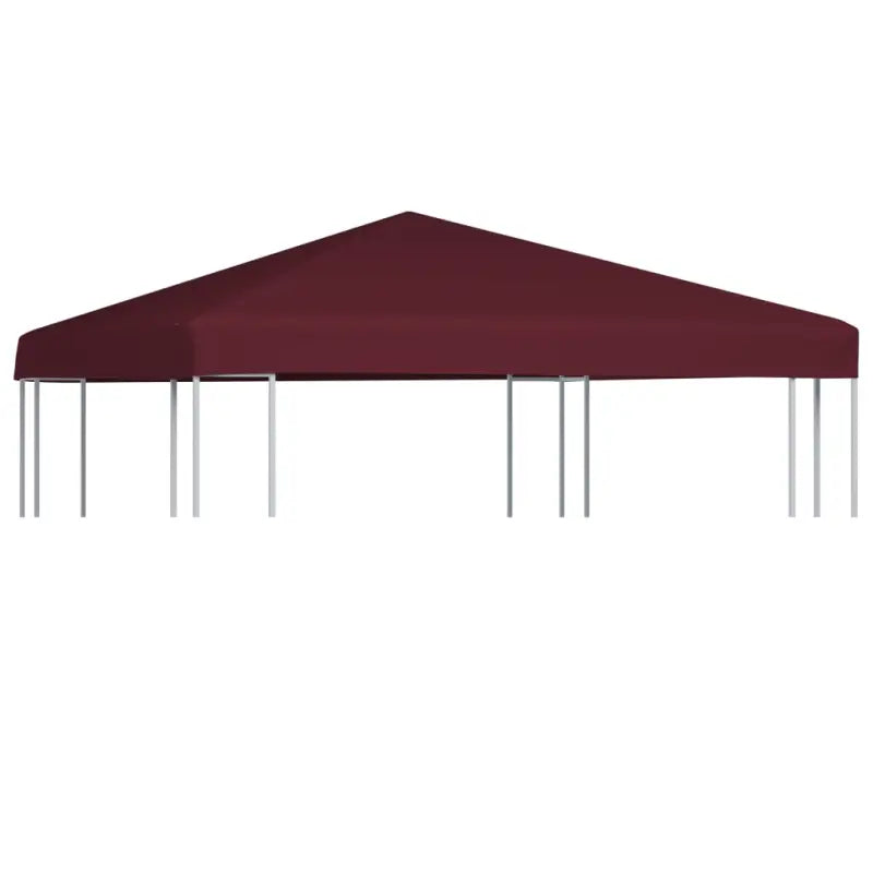 Doek voor Partytent en Prieel Waterbestendig Polyester PVC - Bordeauxrood / 3 x 3 m / 1 - Doeken voor partytenten &